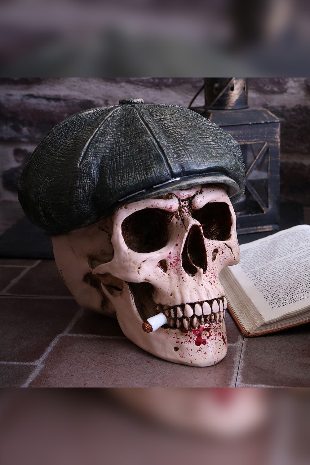 Boss Skull Sculpture - housewares - VampireFreaks - Nemesis Now