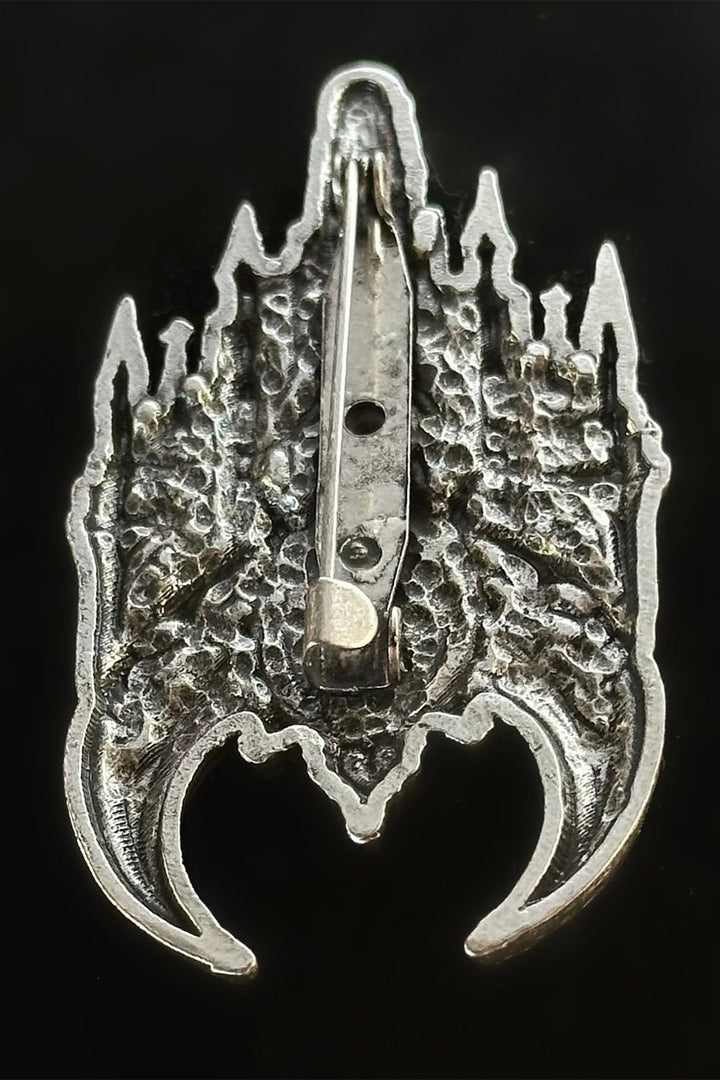 gothic cathedral pendant brooch 