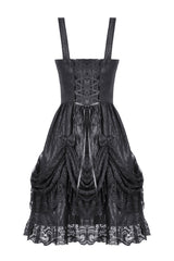 dark in love gothic bustle dress