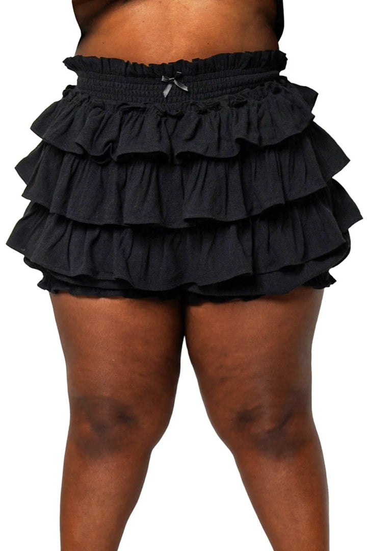 stretchy womens tiered bloomers