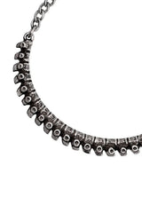 Pewter metal spine bracelet from Alchemy England