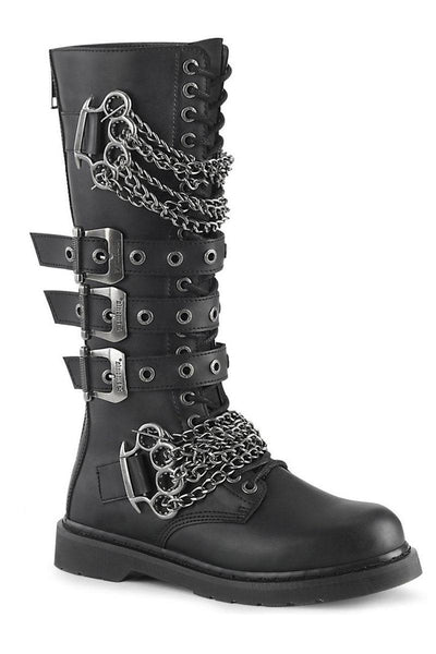 Brass Knuckle Combat Boots [Bolt-450 Boots] – VampireFreaks