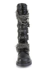 Brass Knuckle Combat Boots [Bolt - 450 Boots] - mens shoes - VampireFreaks - Demonia