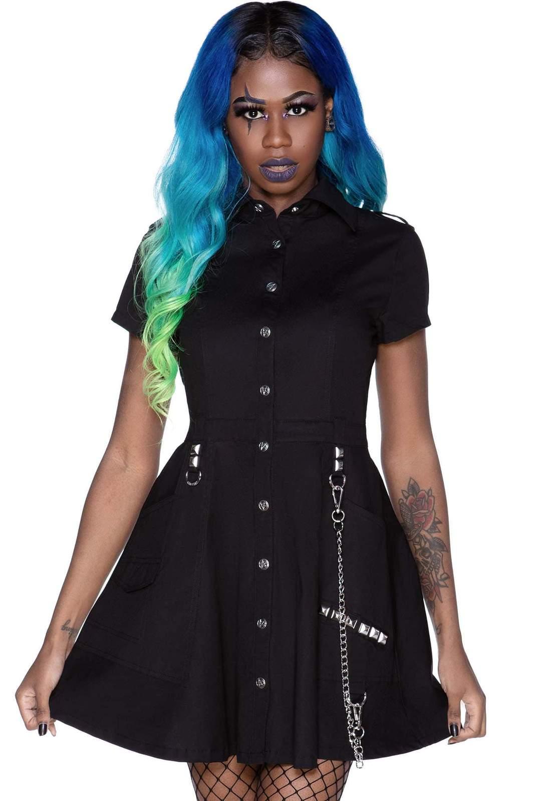 Breach The Peace Dress - dresses - VampireFreaks - Killstar