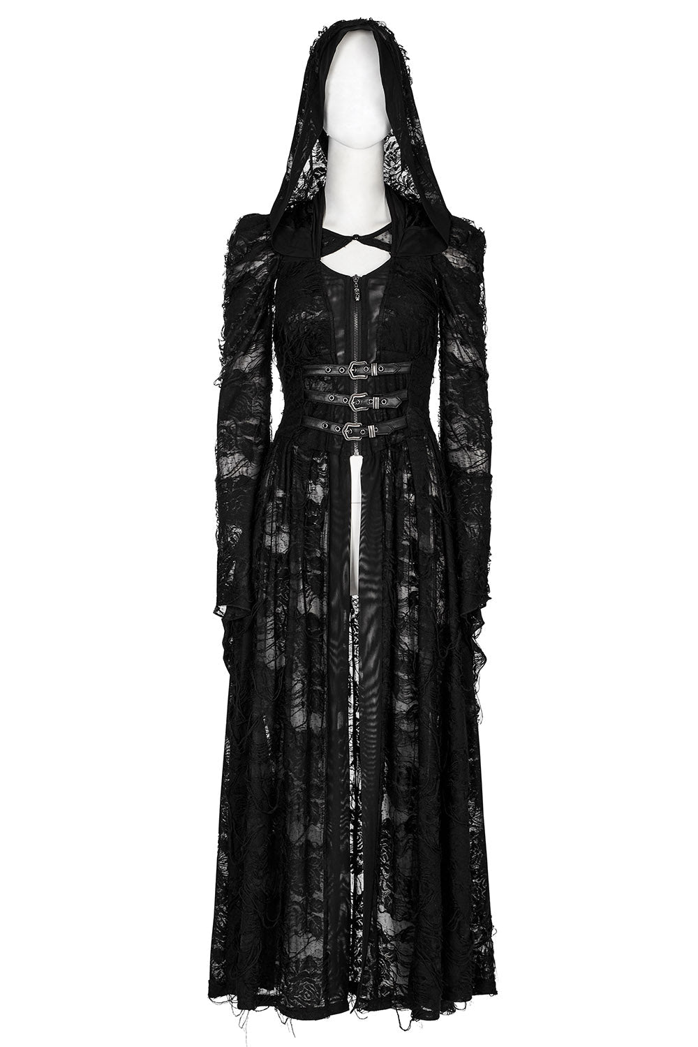 Breathless Hooded Dress Set - dresses - VampireFreaks - Punk Rave