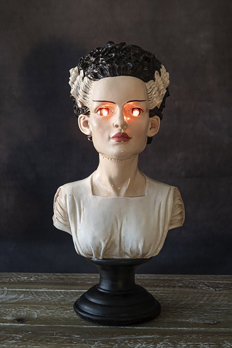 Bride of Frankenstein Bust with LED - housewares - VampireFreaks - Pacific Giftware