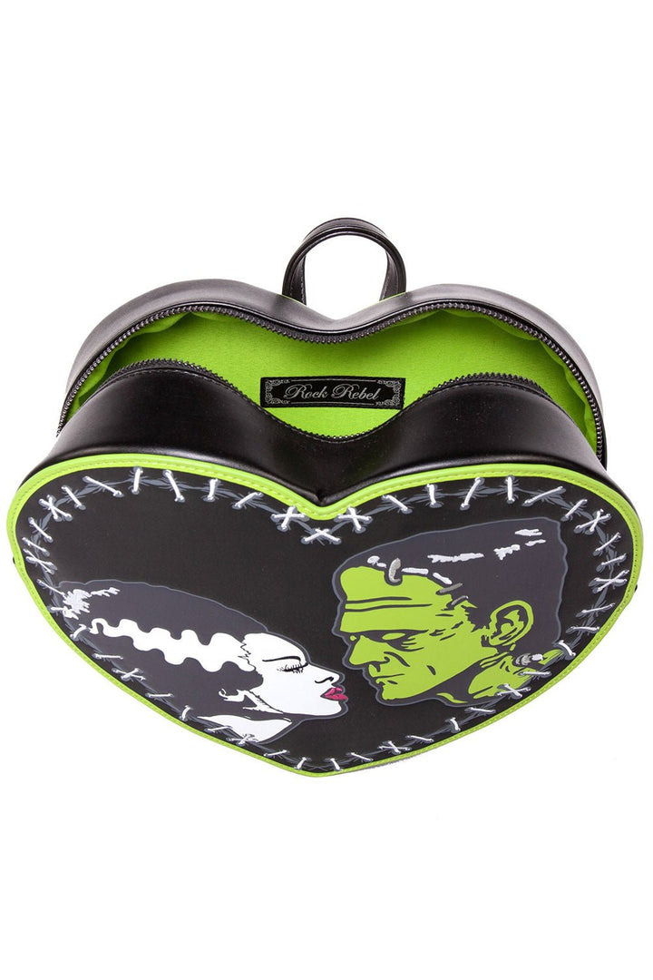 Bride of Frankenstein Heart Backpack - bags & wallets - VampireFreaks - Rock Rebel