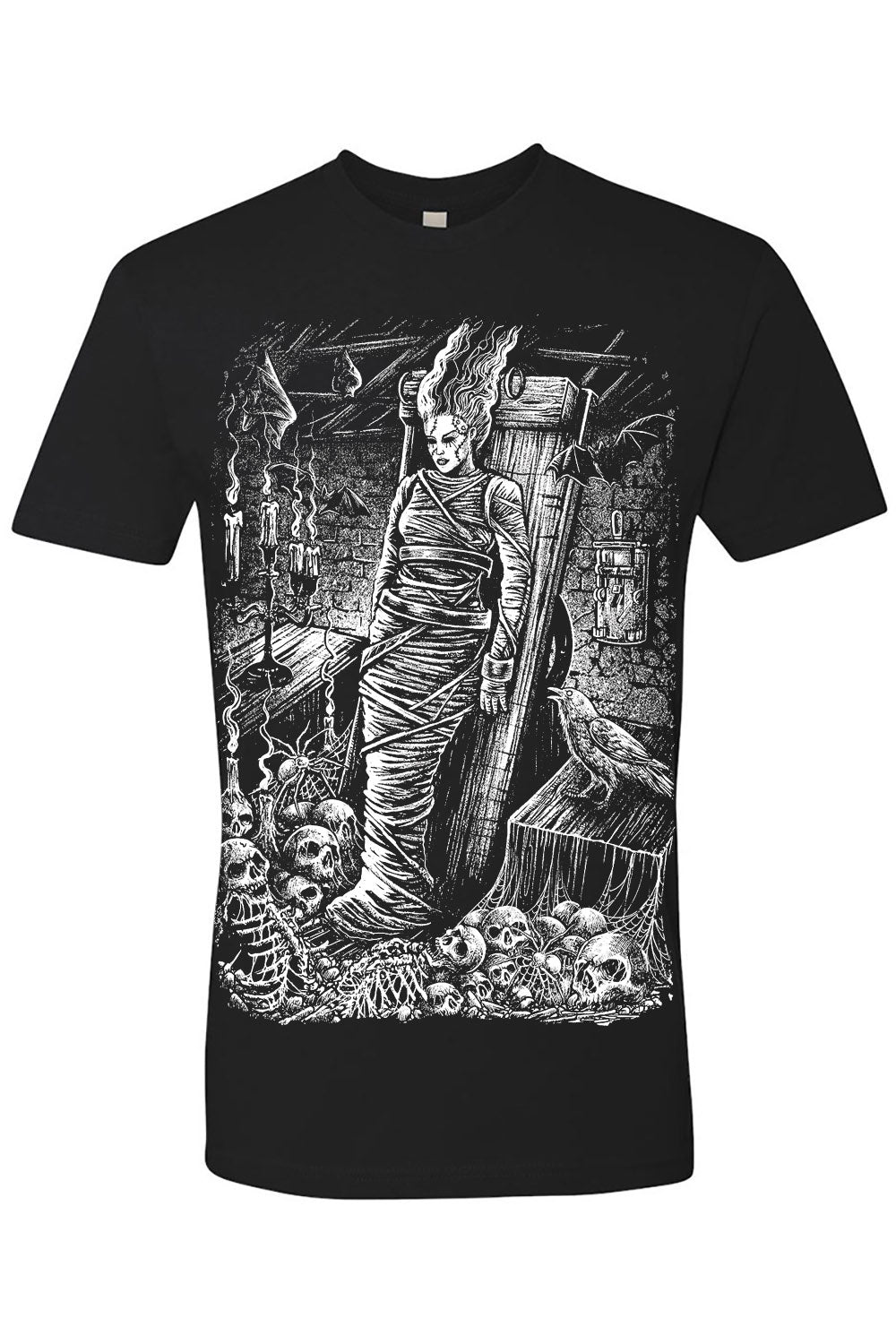 Bride of Frankenstein T-shirt - graphic t-shirt - VampireFreaks - VampireFreaks