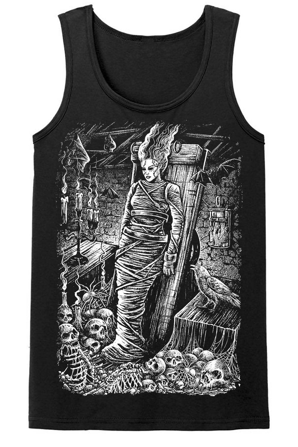 Bride of Frankenstein T-shirt - graphic t-shirt - VampireFreaks - VampireFreaks