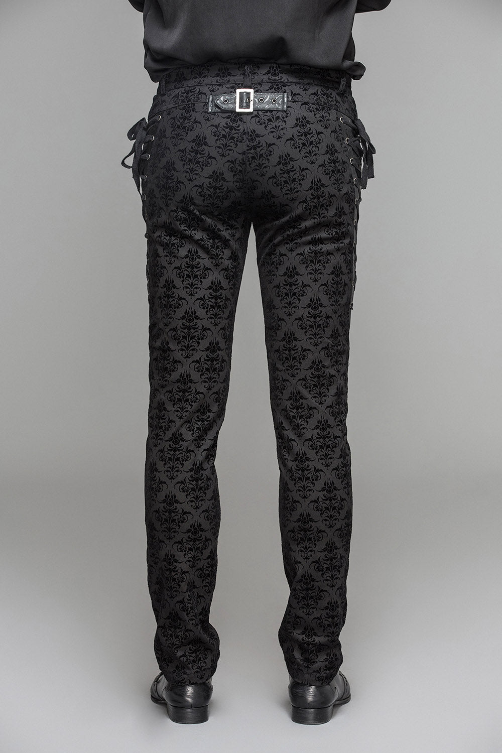 Dark Shadows Lace-Up Pants