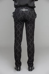 Dark Shadows Lace-Up Pants