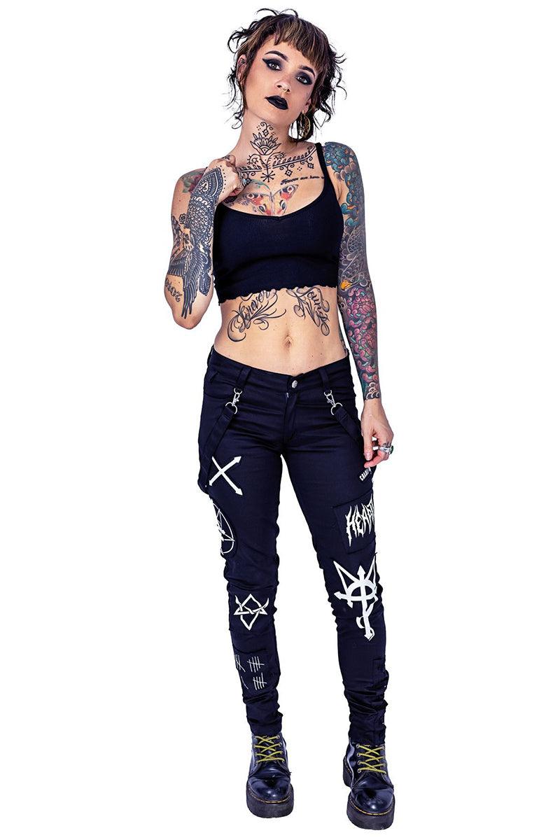 Bruja Pants - womens bottoms - VampireFreaks - Poizen Industries