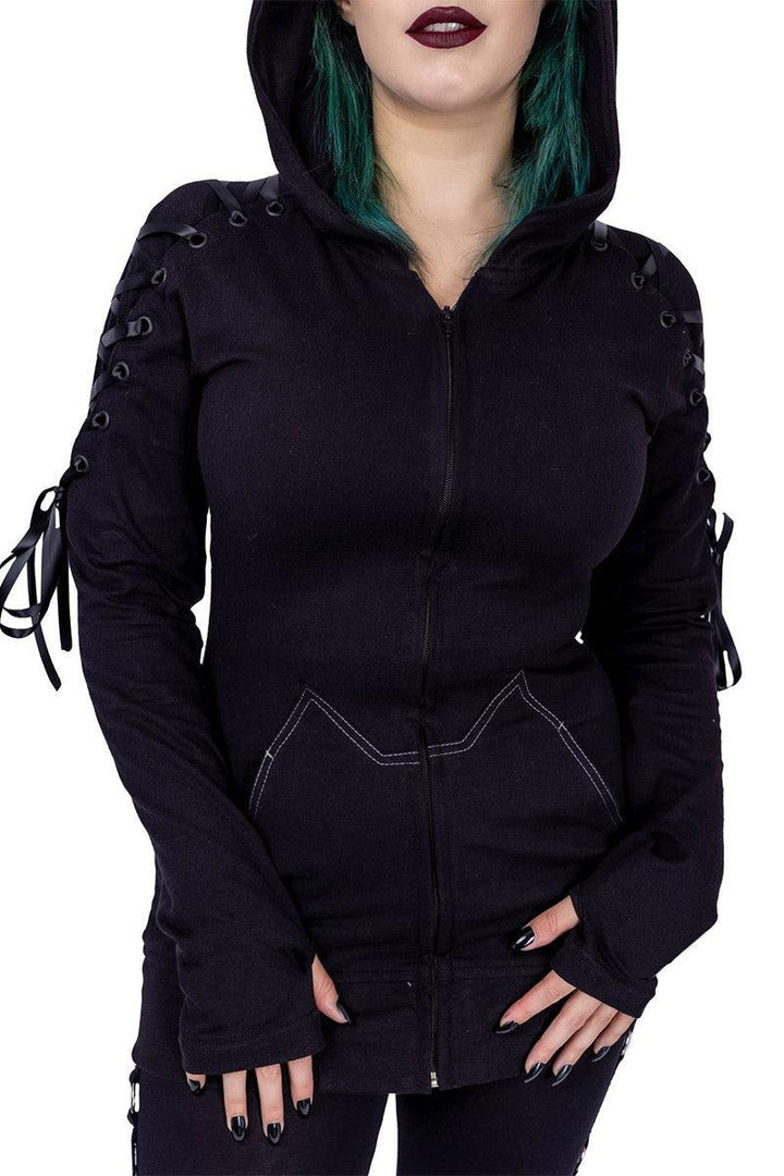 Bryony Hoodie - womens outerwear - VampireFreaks - Poizen Industries