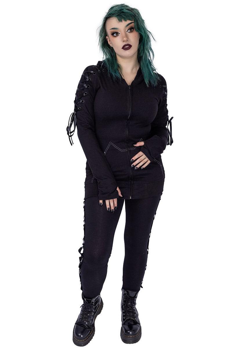 Bryony Hoodie - womens outerwear - VampireFreaks - Poizen Industries