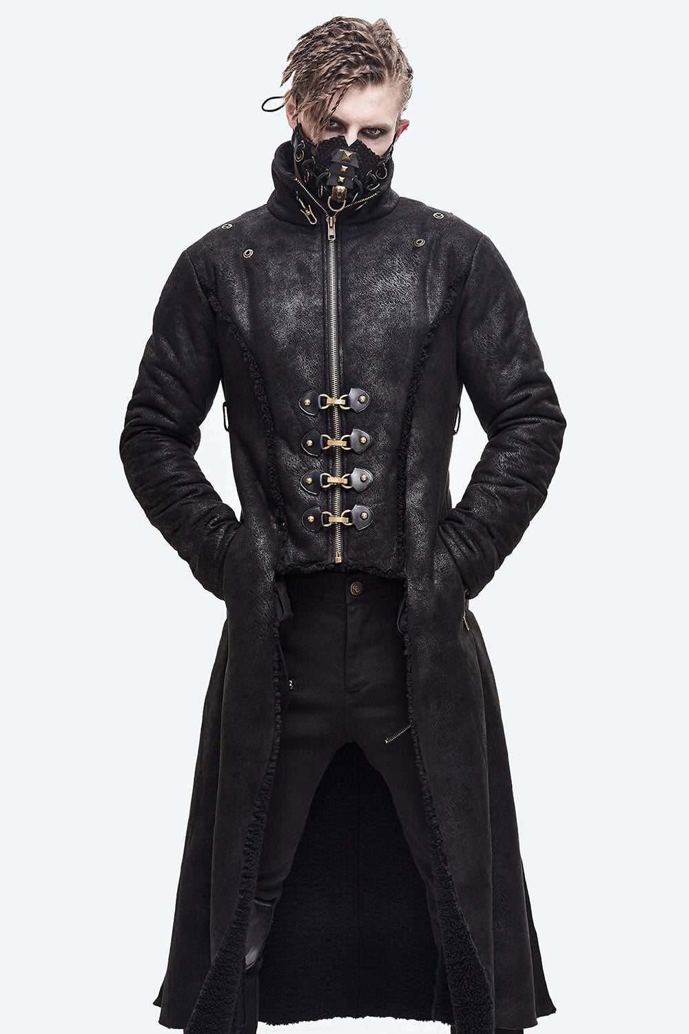 mens gothic winter jacket