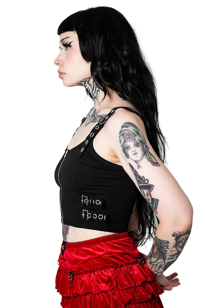 emo crop top