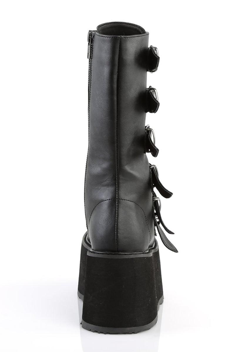 Buckled Bondage Boots [DAMNED - 225] - womens shoes - VampireFreaks - Demonia