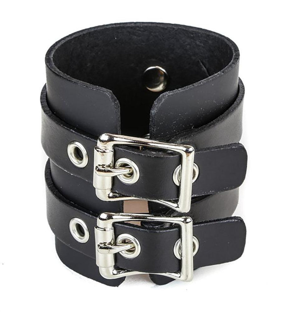 Buckled Bondage Bracelet - bracelets - VampireFreaks - Funk Plus