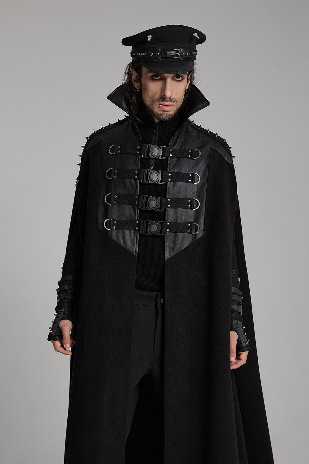 mens long dracula cape