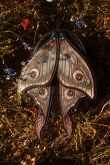 goth cottagecore backpack with attached wings