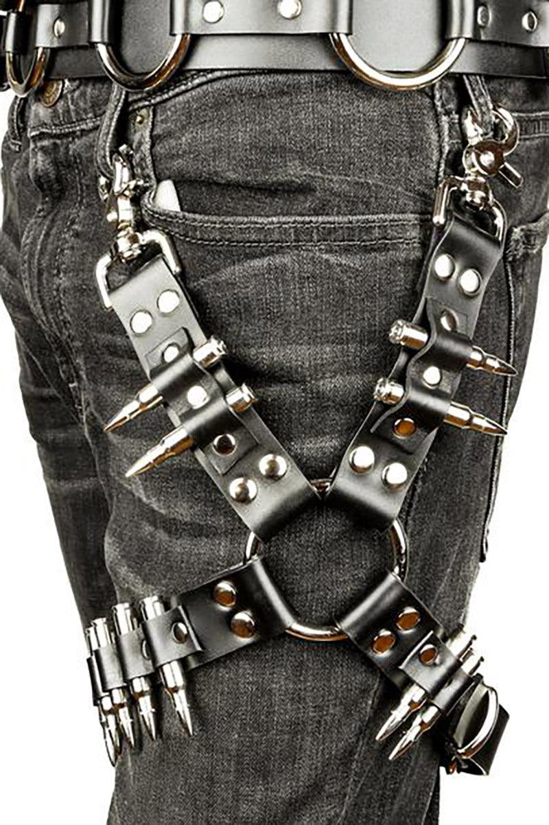 Bullet Leg Harness - belts - VampireFreaks - Funk Plus