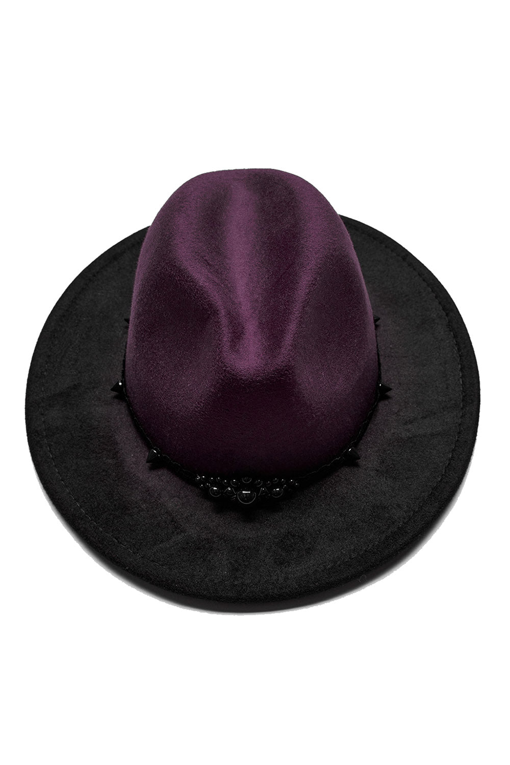 Burgundy Blood Hat [BLACK/RED] - hats & scarves & headwear - VampireFreaks - Punk Rave