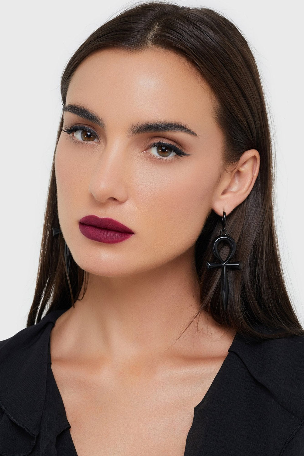 wine red liquid lipstick