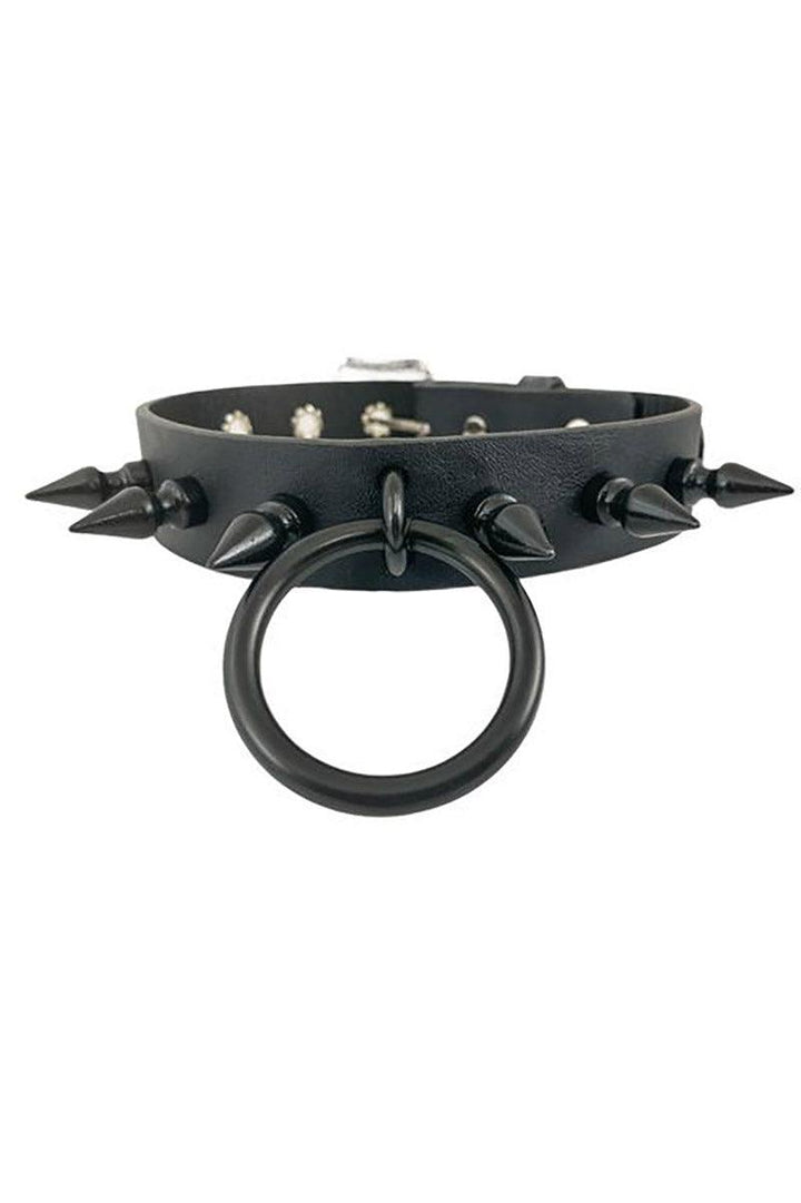 Buried in Black Bondage Collar - chokers - VampireFreaks - Funk Plus