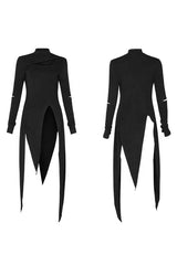 Burn the Witch Asymmetric Top - womens tops - VampireFreaks - Punk Rave