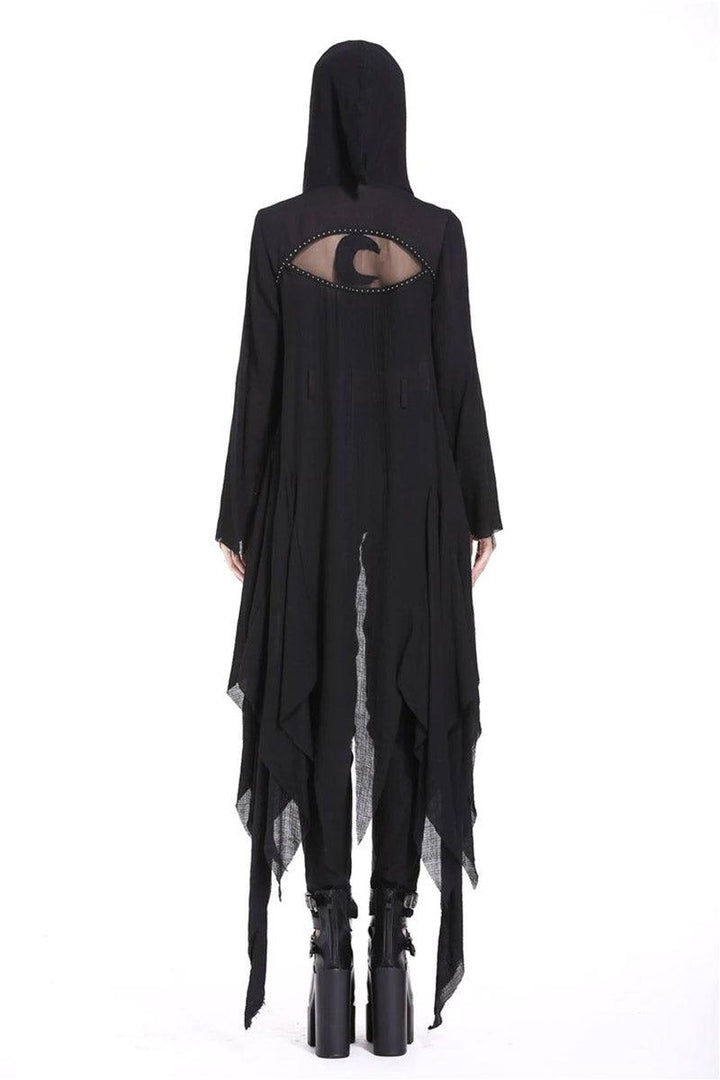 Burn the Witch Tattered Cardigan - womens outerwear - VampireFreaks - Dark In Love