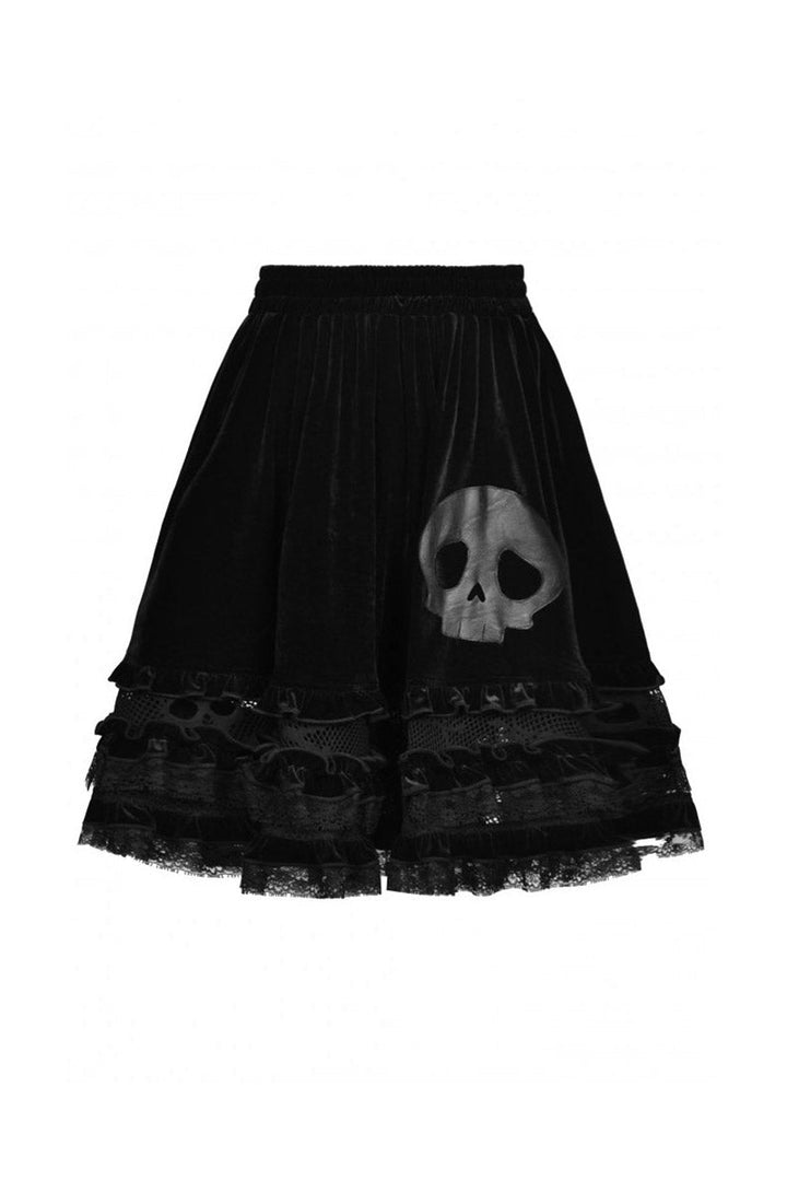 Burton Baby Ruffled Skirt - skirts - VampireFreaks - Dark In Love