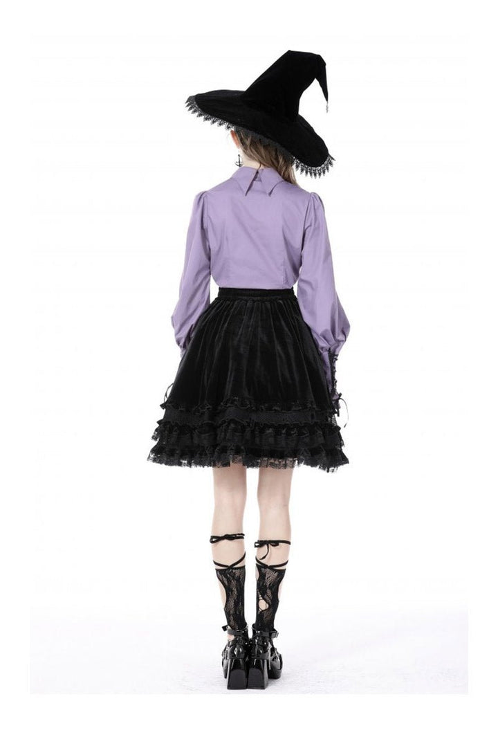 Burton Baby Ruffled Skirt - skirts - VampireFreaks - Dark In Love