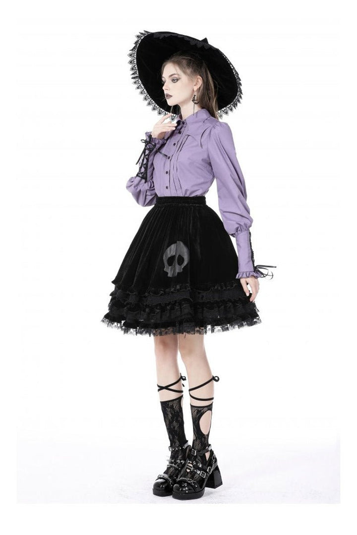 Burton Baby Ruffled Skirt - skirts - VampireFreaks - Dark In Love