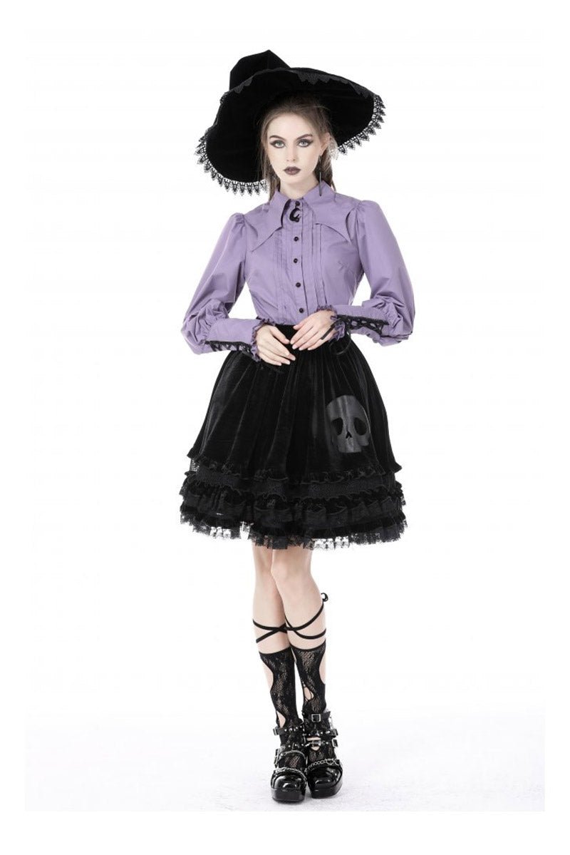 Burton Baby Ruffled Skirt - skirts - VampireFreaks - Dark In Love