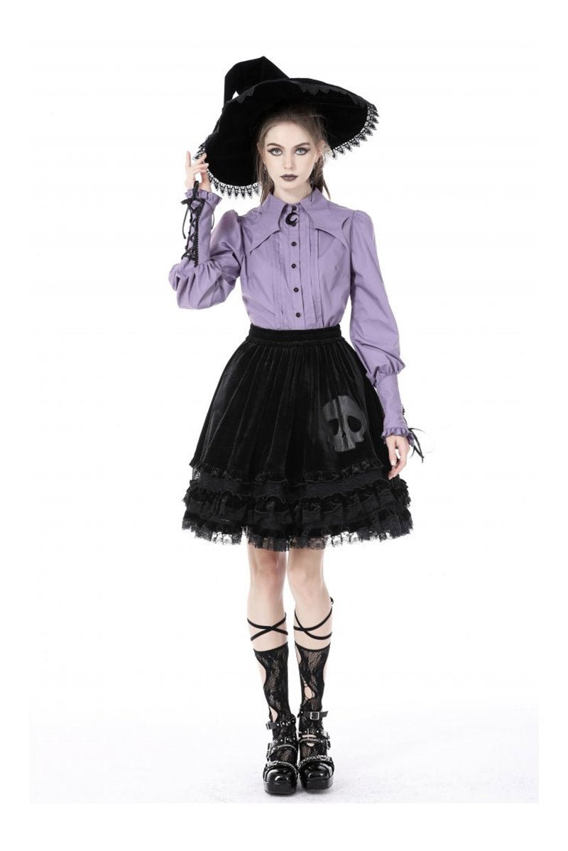 Burton Baby Ruffled Skirt - skirts - VampireFreaks - Dark In Love