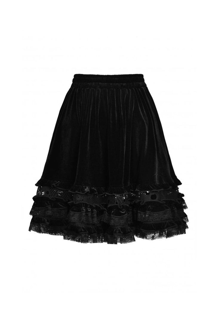 Burton Baby Ruffled Skirt - skirts - VampireFreaks - Dark In Love