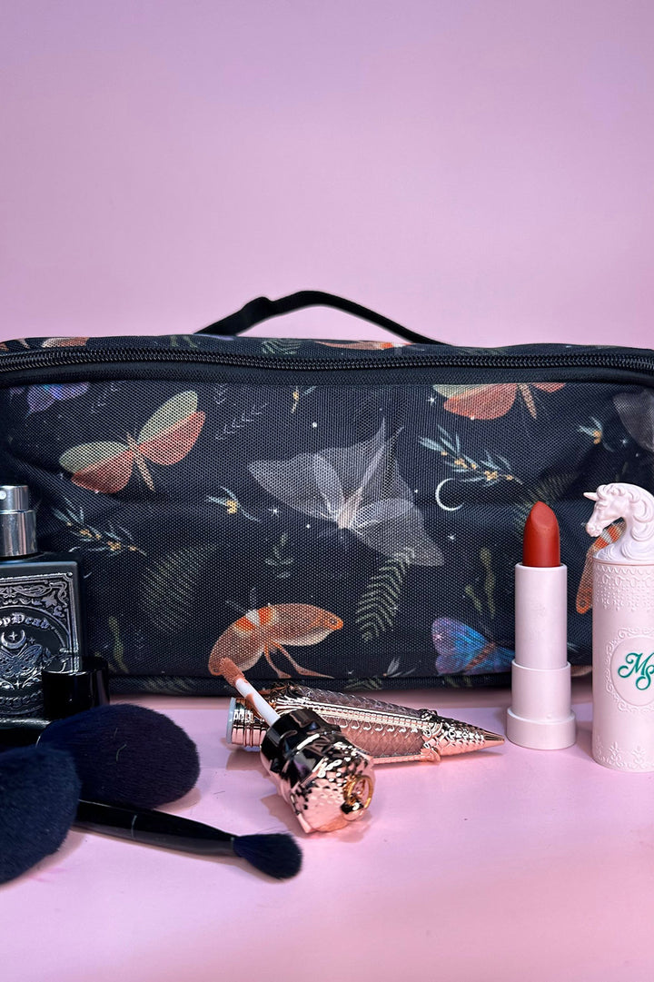 gothic makeup bag