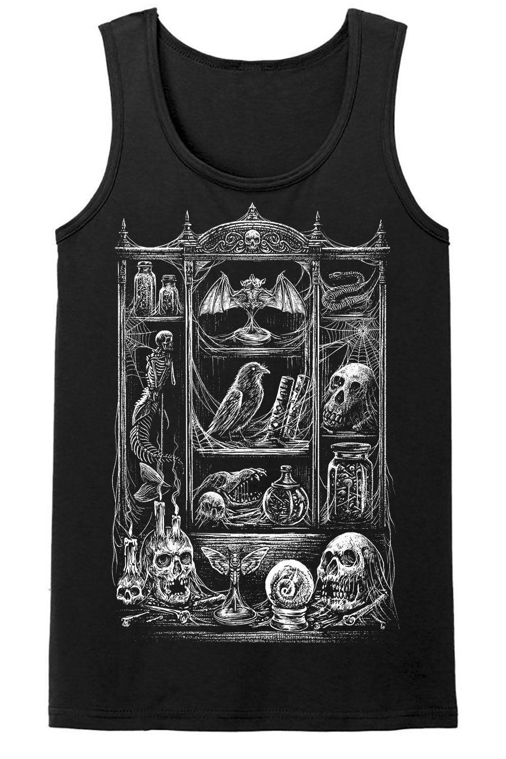 mens gothic tank top made of cotton