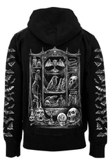 mens oddities hoodie with bat sleeves 