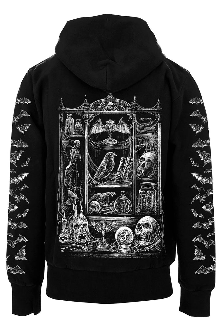 mens oddities hoodie with bat sleeves 