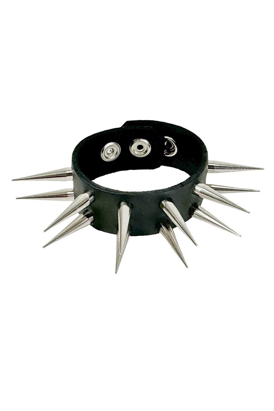 Cadaverous Cone Sharp Spike Cuff Bracelet – VampireFreaks
