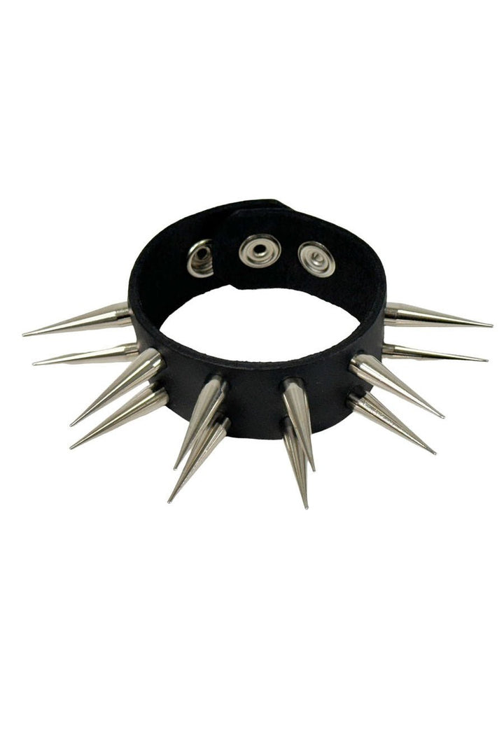 Cadaverous Cone Sharp Spike Cuff Bracelet - bracelets - VampireFreaks - Funk Plus