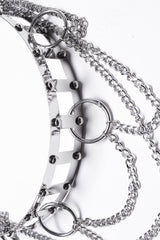 Caged Punk Chain Belt - belts - VampireFreaks - Punk Rave