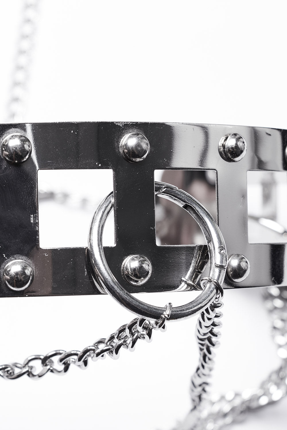 Caged Punk Chain Belt - belts - VampireFreaks - Punk Rave