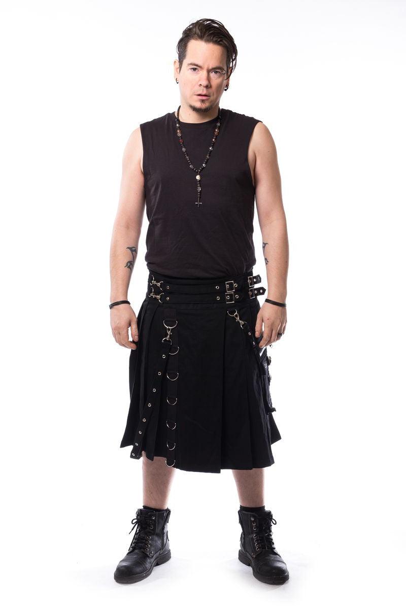 Calle Kilt - mens pants - VampireFreaks - Poizen Industries