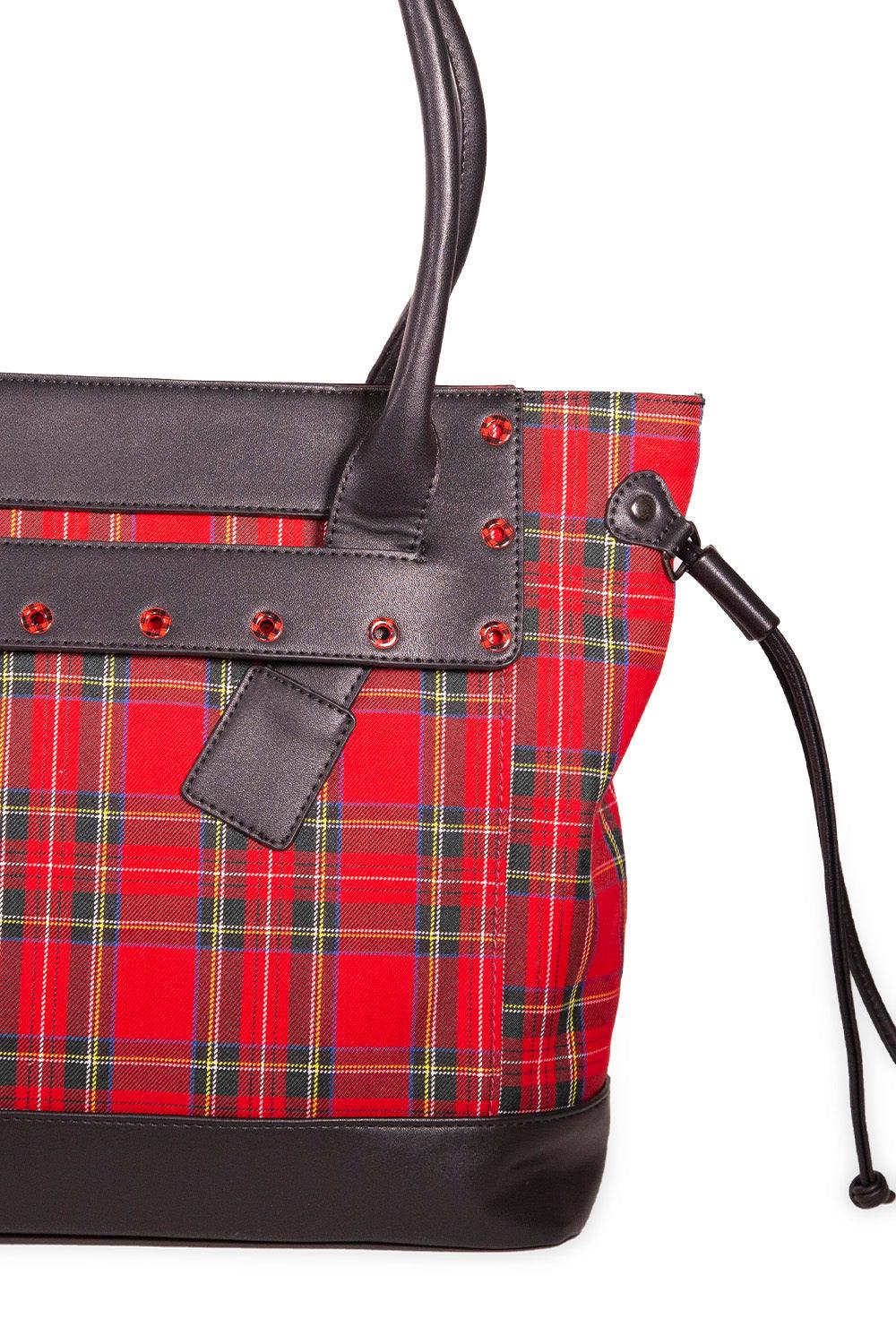 Calum Tartan Bag - bags & wallets - VampireFreaks - Banned Apparel / Lost Queen