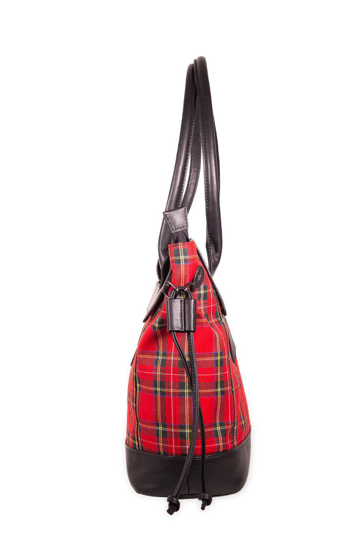 Calum Tartan Bag - bags & wallets - VampireFreaks - Banned Apparel / Lost Queen