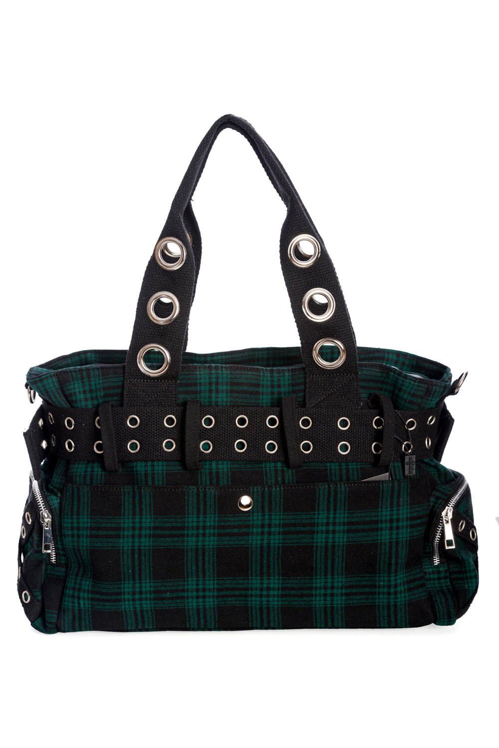 Camdyn Handbag [GREEN] - bags & wallets - VampireFreaks - Banned Apparel / Lost Queen