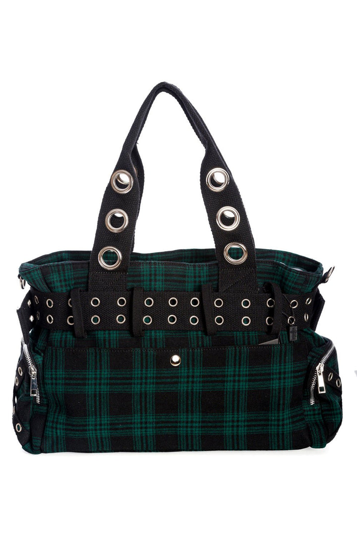 Camdyn Handbag [GREEN] - bags & wallets - VampireFreaks - Banned Apparel / Lost Queen