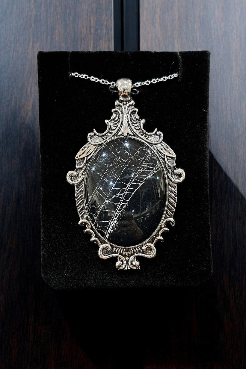 strange and unusual spiderweb jewelry 